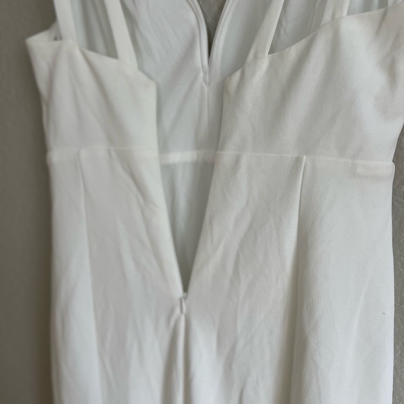 NWOT Love Galore White Mermaid Maxi Dress - Picture 5 of 7